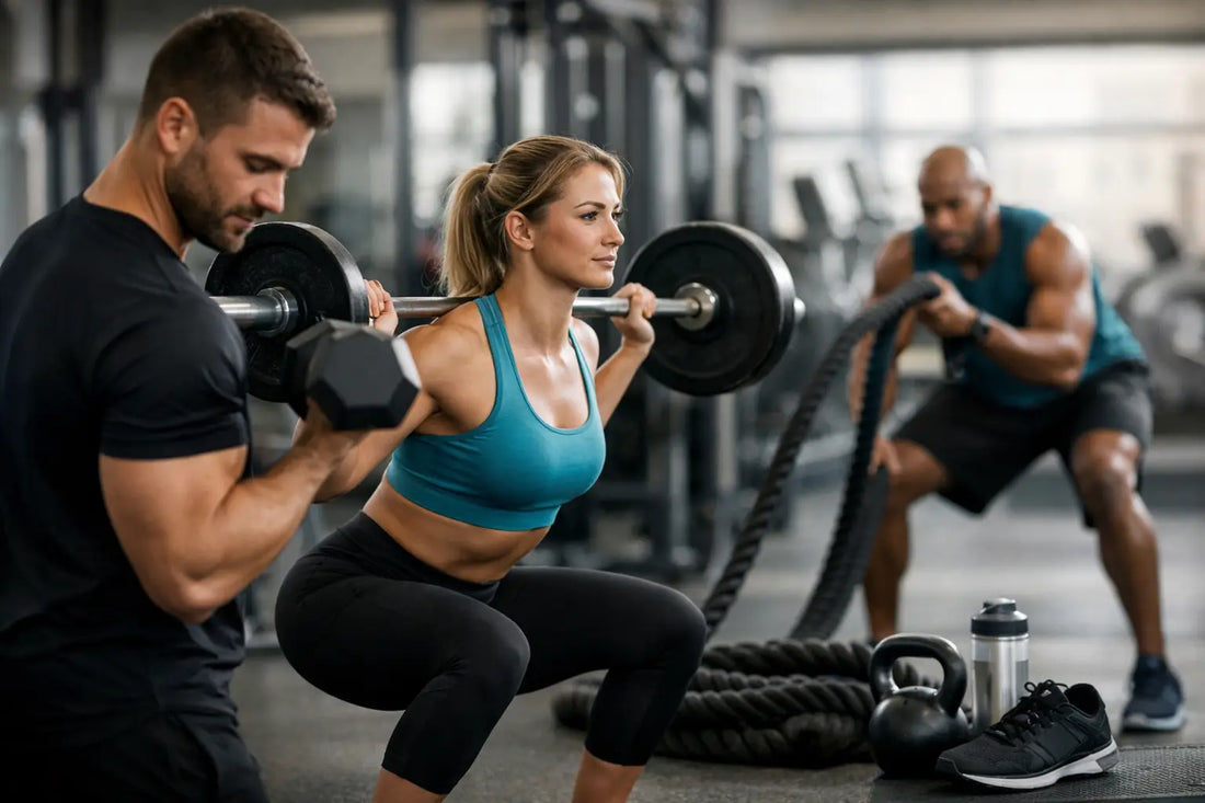 Färdiga träningspass på gym för varje mål