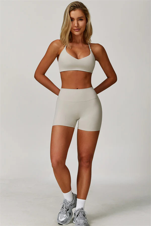 Refresh Sports Bra - Camel