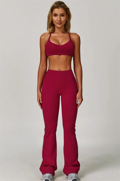 Refresh Sports Bra - Hallonröd