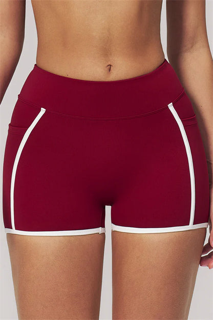 Whisper Shorts - Burgundy