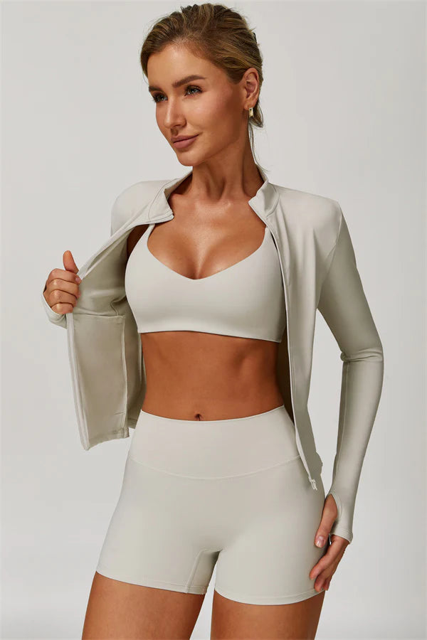 Refresh Sports Bra - Camel