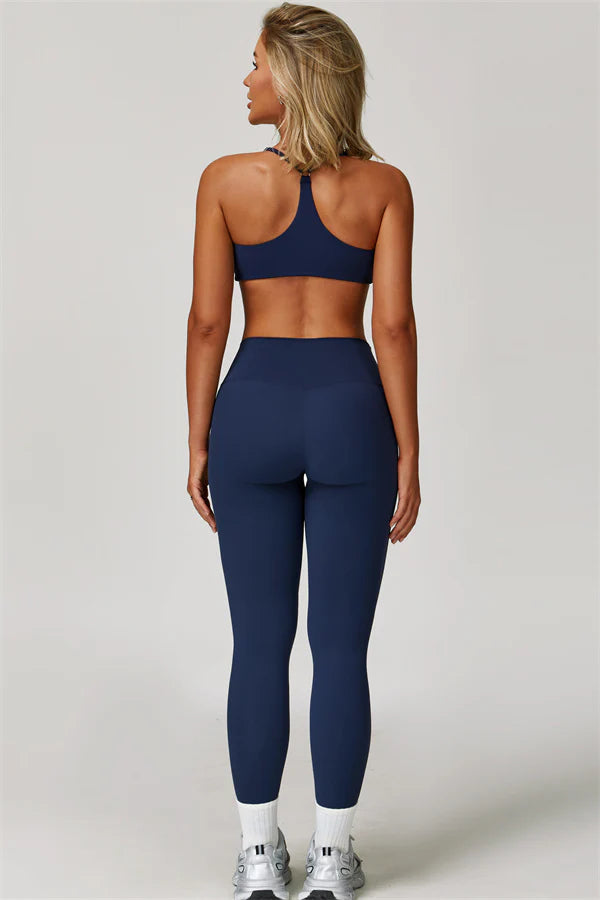 Refresh Sports Bra - Cobalt