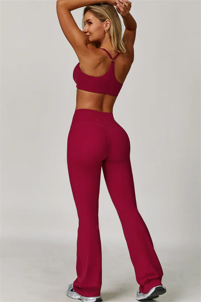 Refresh Sports Bra - Hallonröd