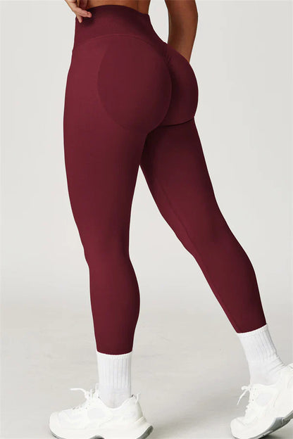 Allure Tights - Burgundy