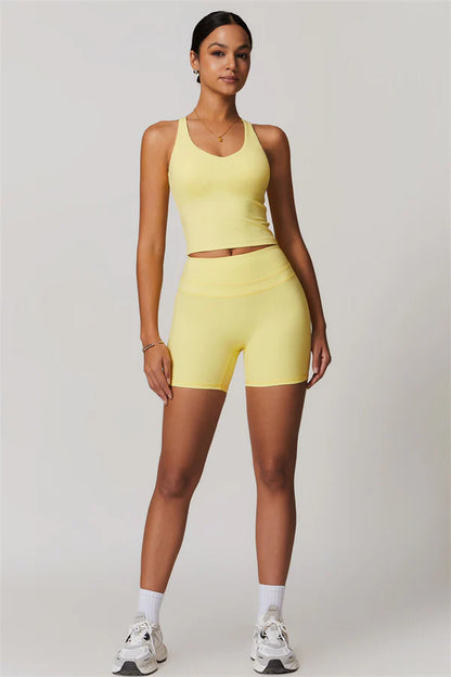 Enigma Cross Back Top - Gul