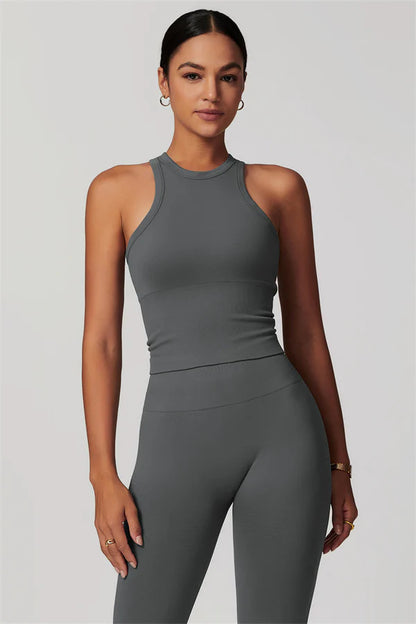 Delight Crop Top - Grå