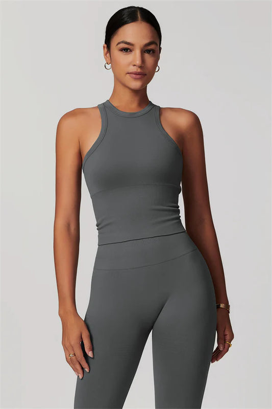 Delight Crop Top - Grå