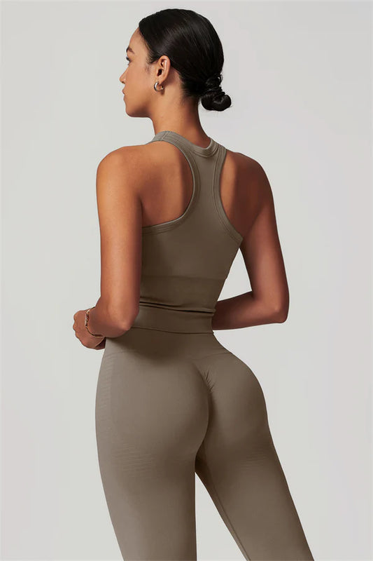 Delight Crop Top - Champagne