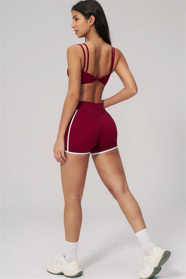 Whisper Shorts - Burgundy