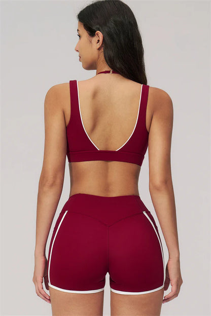 Whisper Shorts - Burgundy