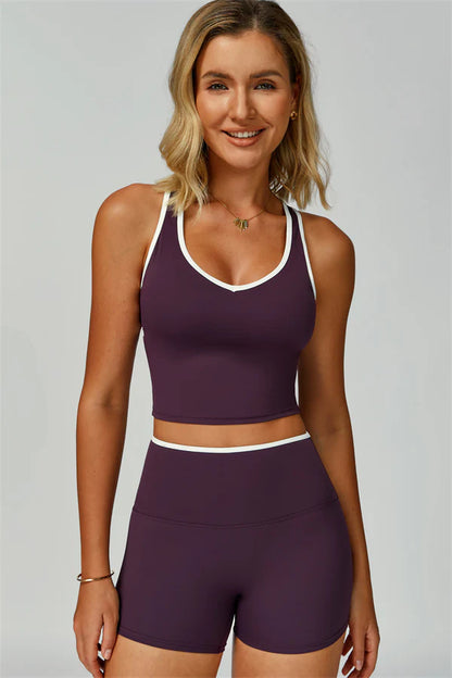 Quest Tank Top - Plum