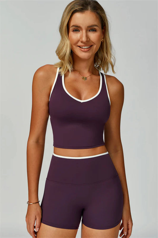 Quest Tank Top - Plum