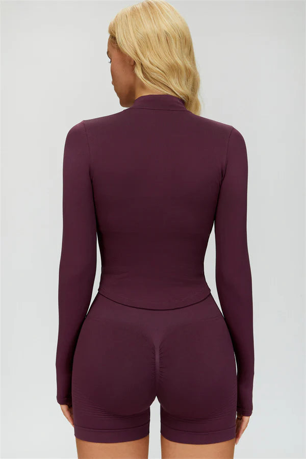 Delight Shorts - Plum