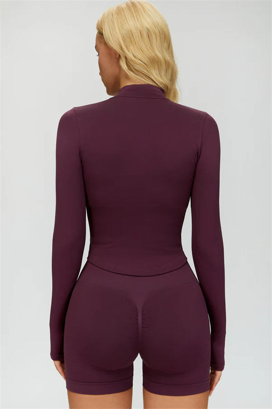 Delight Shorts - Plum