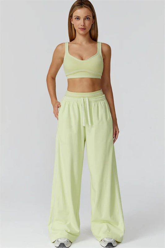 Amara Pants - Lime