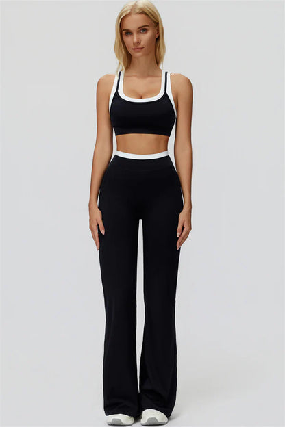 Canyon Flared Tights - Svart