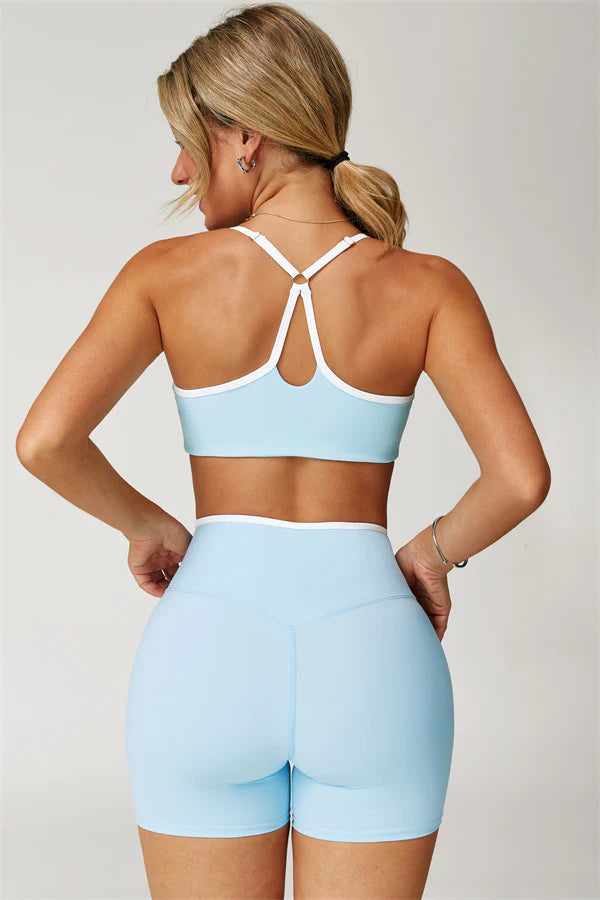 Stamina Fit Shorts - Cloud Blue