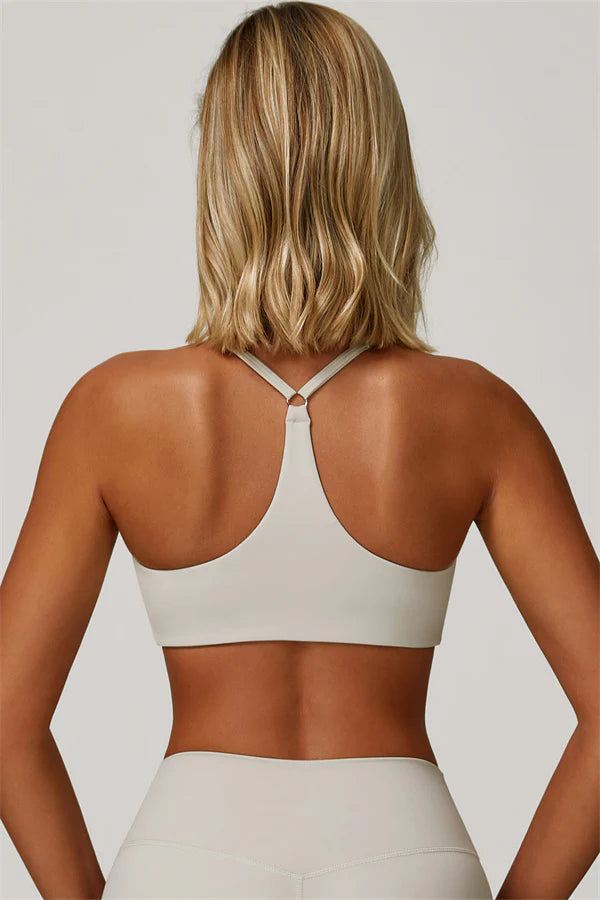 Refresh Sports Bra - Camel
