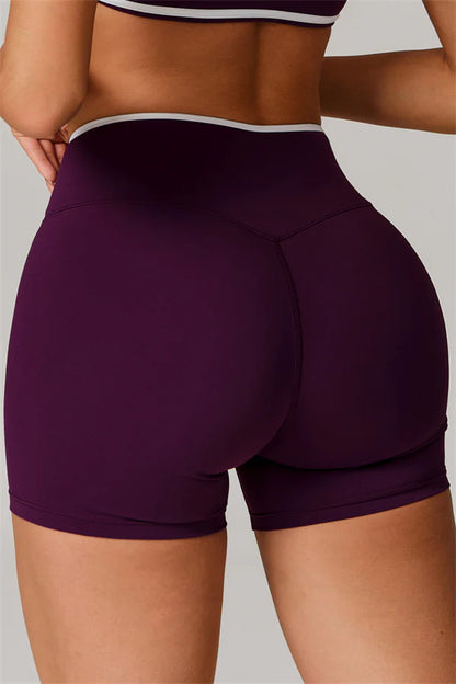 Stamina Fit Shorts - Plum