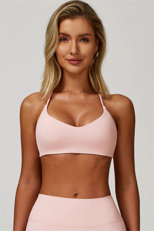 Refresh Sports Bra - Dusty Pink
