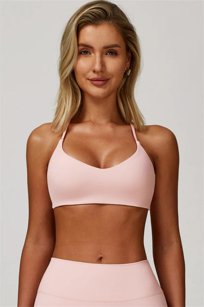 Refresh Sports Bra - Dusty Pink