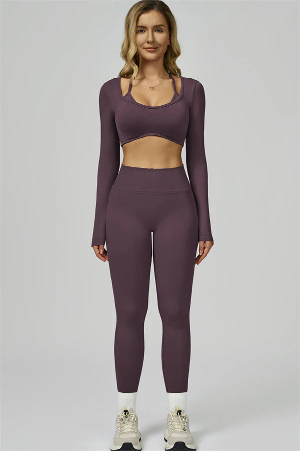Prime Tights - Dusty Plum