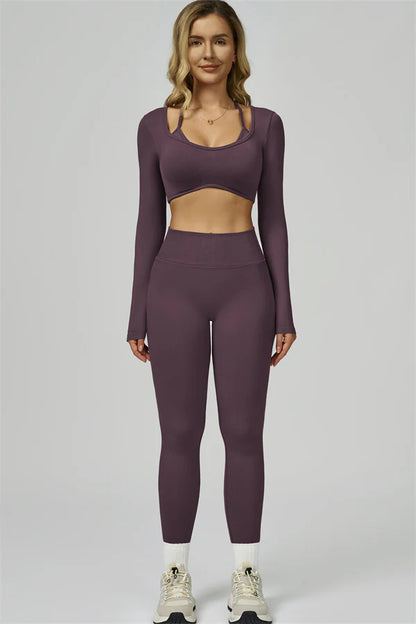 Prime Tights - Dusty Plum